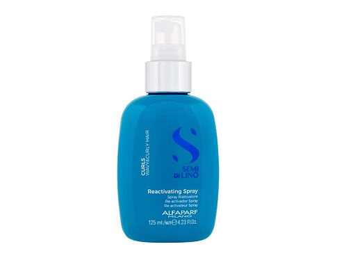 Pro tepelnou úpravu vlasů ALFAPARF MILANO Semi Di Lino Curls Reactivating Spray 125 ml