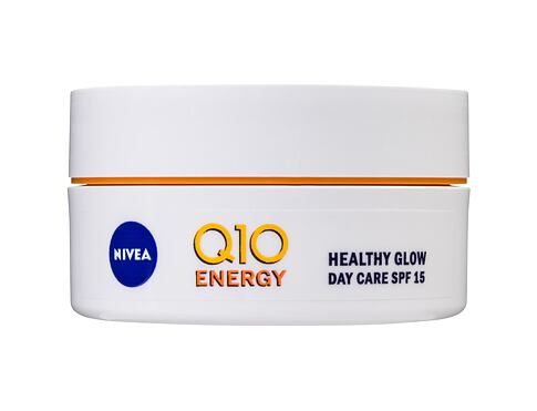 Denní pleťový krém Nivea Q10 Energy Healthy Glow Day Care SPF15 50 ml