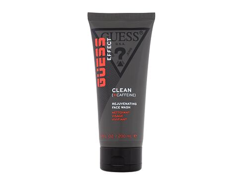 Čisticí gel GUESS Grooming Effect Rejuvenating Face Wash 200 ml