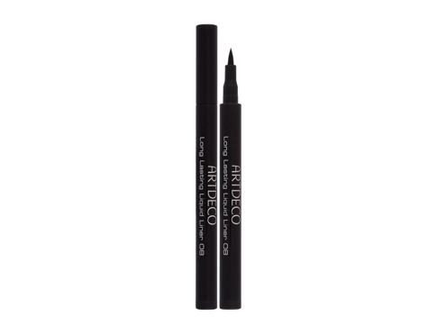 Oční linka Artdeco Long Lasting Liquid Liner 1,5 ml 01 Black poškozená krabička