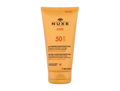 Opalovací přípravek na tělo NUXE Sun High Protection Melting Lotion SPF50 150 ml