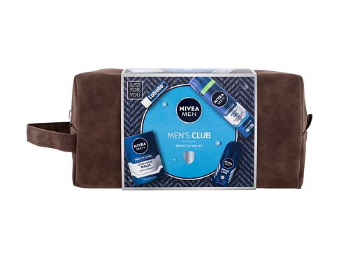 Balzám po holení Nivea Men Men's Club Protect & Care Set 100 ml Kazeta
