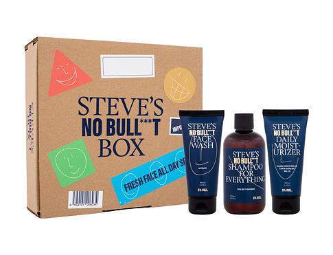 Šampon Steve´s No Bull***t Fresh Face All Day Set 250 ml Kazeta