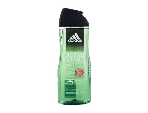Sprchový gel Adidas Active Start Shower Gel 3-In-1 400 ml