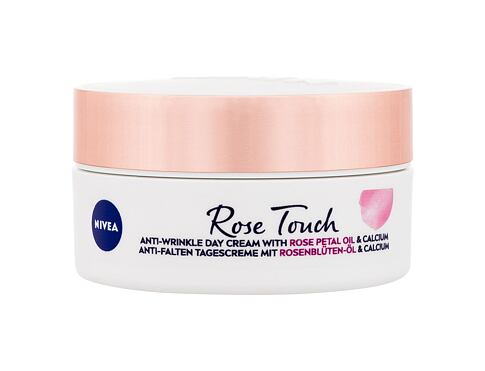 Denní pleťový krém Nivea Rose Touch Anti-Wrinkle Day Cream 50 ml poškozená krabička