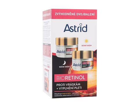 Denní pleťový krém Astrid Bioretinol Duo Set 50 ml poškozená krabička Kazeta