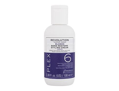 Krém na vlasy Revolution Haircare London Plex 6 Blonde Bond Restore Styling Cream 100 ml