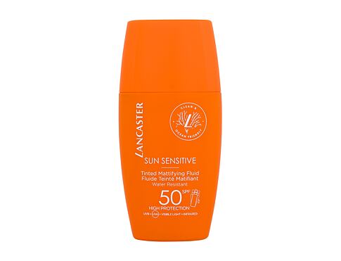 Opalovací přípravek na obličej Lancaster Sun Sensitive Tinted Mattifying Fluid SPF50 30 ml