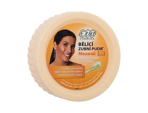 Bělení zubů Eva Cosmetics Whitening Toothpowder Meswak 30 g