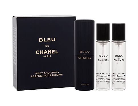 Parfém Chanel Bleu de Chanel Twist and Spray 3x20 ml poškozená krabička