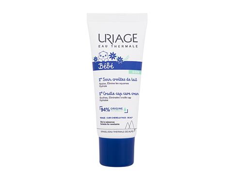Denní pleťový krém Uriage Bébé 1st Cradle Cap Care Cream 40 ml