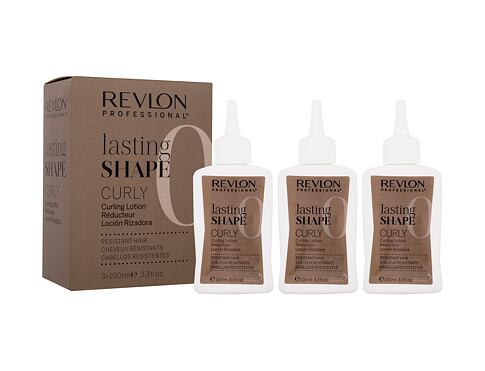 Pro podporu vln Revlon Professional Lasting Shape Color Protection Blonde & Grey Hair Cleanser 3x100 ml poškozená krabička