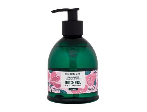 Tekuté mýdlo The Body Shop British Rose Hand Wash 275 ml