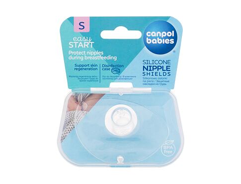 Vložky do podprsenky Canpol babies Easy Start Silicone Nipple Shields S 2 ks