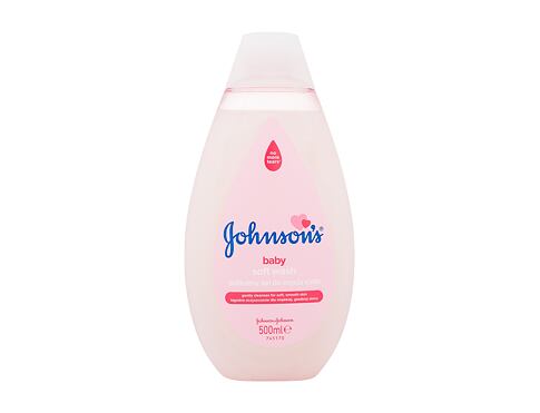 Sprchový gel Johnson´s Baby Soft Wash 500 ml poškozený flakon