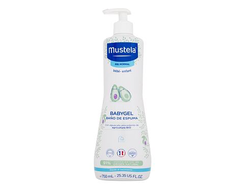 Sprchový gel Mustela Bébé Multi-Sensory Bubble Bath 750 ml