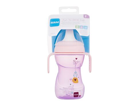 Hrneček MAM Fun To Drink Cup 8m+ Blush 270 ml