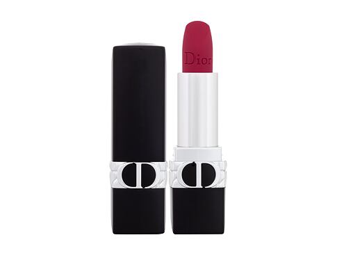 Rtěnka Dior Rouge Dior Couture Colour Floral Lip Care Plnitelný 3,5 g 784 Rouge Rose poškozená krabička