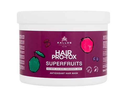 Maska na vlasy Kallos Cosmetics Hair Pro-Tox Superfruits Antioxidant Hair Mask 500 ml