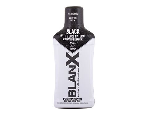 Ústní voda BlanX Black 500 ml poškozený flakon