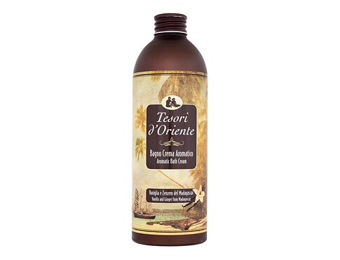 Pěna do koupele Tesori d´Oriente Vaniglia e Zenzero del Madagascar 500 ml poškozený flakon