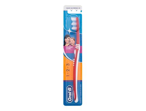 Klasický zubní kartáček Oral-B 1-2-3 Classic Medium 1 ks