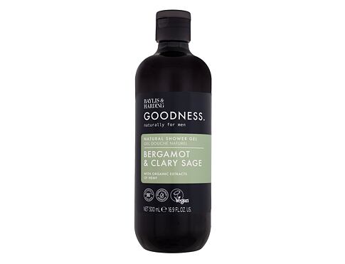 Sprchový gel Baylis & Harding Goodness Men Bergamot & Clary Sage Shower Gel 500 ml poškozený flakon