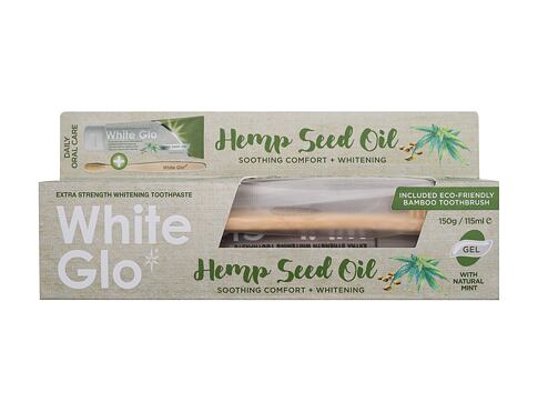 Zubní pasta White Glo Hemp Seed Oil 150 g