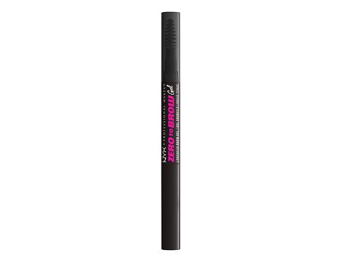 Gel a pomáda na obočí NYX Professional Makeup Zero To Brow 2 ml 08 Black