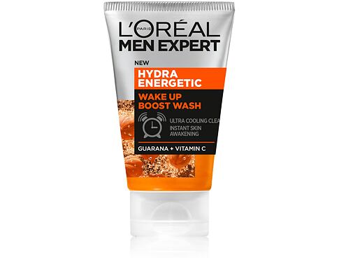 Čisticí gel L'Oréal Paris Men Expert Hydra Energetic Wake-Up Effect 100 ml