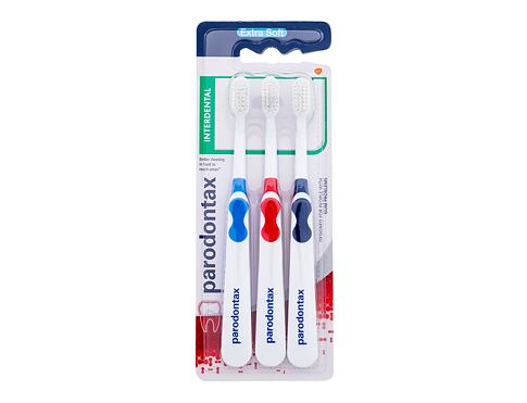 Klasický zubní kartáček Parodontax Interdental Extra Soft Trio 3 ks