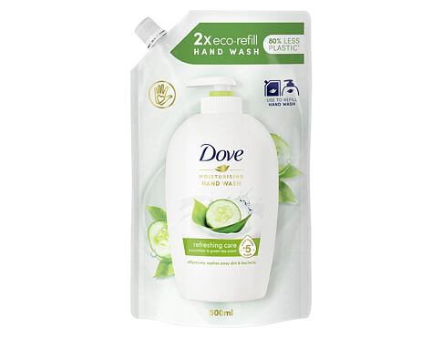 Tekuté mýdlo Dove Refreshing Cucumber & Green Tea Náplň 500 ml