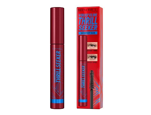 Řasenka Rimmel London Thrill Seeker 8 ml Waterproof Black
