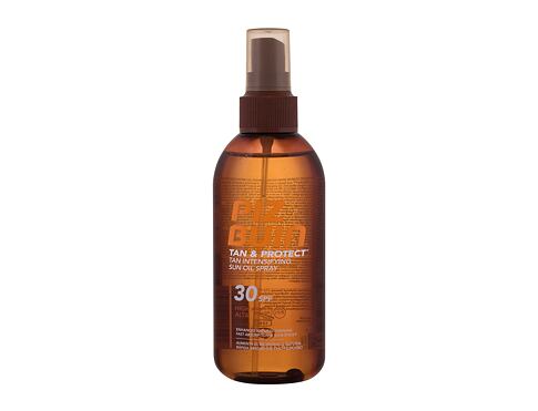 Opalovací přípravek na tělo PIZ BUIN Tan & Protect Tan Intensifying Oil Spray SPF30 150 ml poškozený flakon