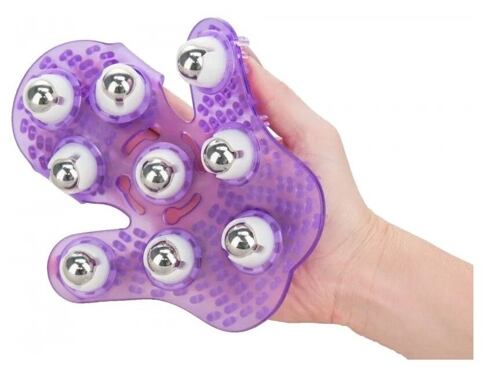 Masážní přípravek Simple & True Roller Balls Massager Purple 1 ks
