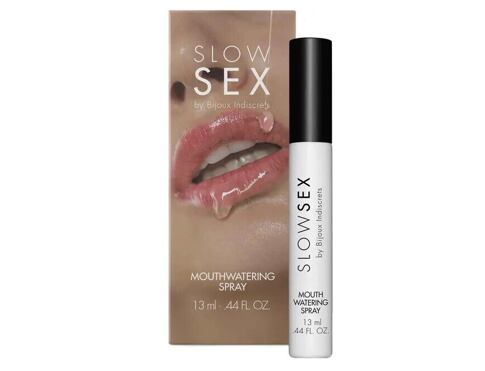 Erotická kosmetika Bijoux Indiscrets Slow Sex Mouthwatering Spray 13 ml