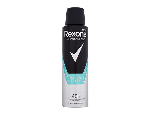 Antiperspirant Rexona Men Marine Fresh 48H 150 ml poškozený flakon