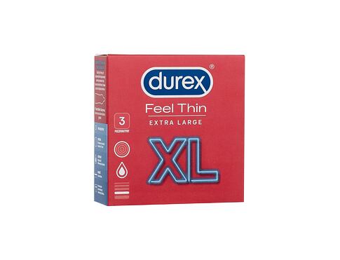 Kondomy Durex Feel Thin XL 3 ks