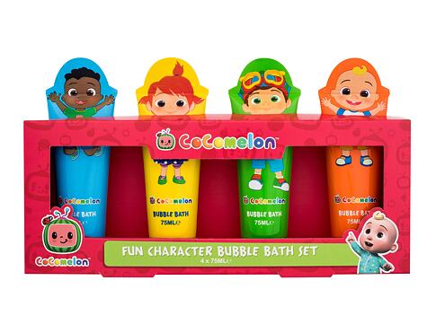 Pěna do koupele Cocomelon Fun Character Bubble Bath Set 75 ml poškozená krabička Kazeta