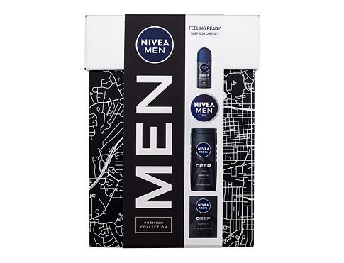 Voda po holení Nivea Men Deep Feeling Ready 100 ml poškozená krabička Kazeta