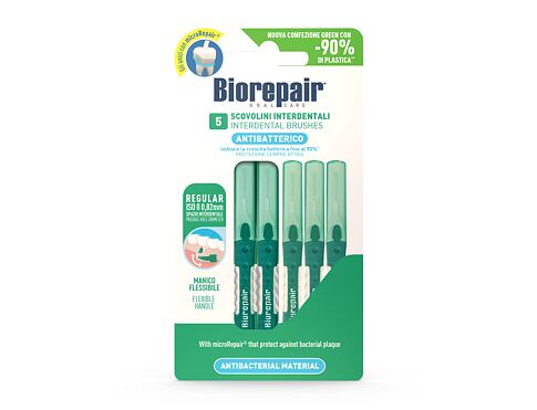 Mezizubní kartáček Biorepair Antibacterial Interdental Brush Regular 0,82 mm 5 ks
