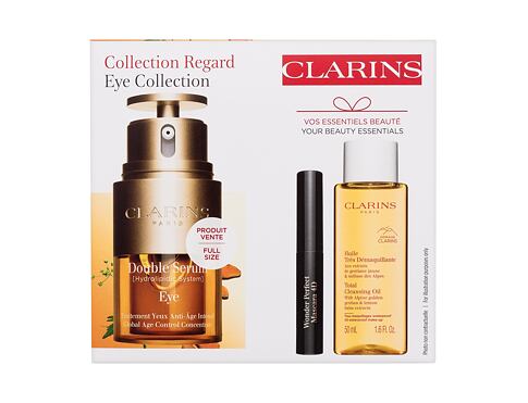 Oční sérum Clarins Double Serum Eye Collection 20 ml poškozená krabička Kazeta