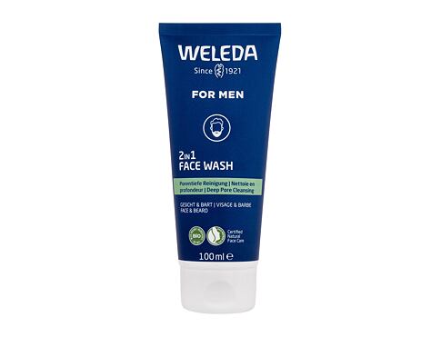 Čisticí gel Weleda For Men 2in1 Face Wash 100 ml