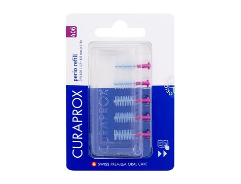 Mezizubní kartáček Curaprox CPS 406 Perio Refill 1,7 - 6,5 mm 5 ks poškozený obal