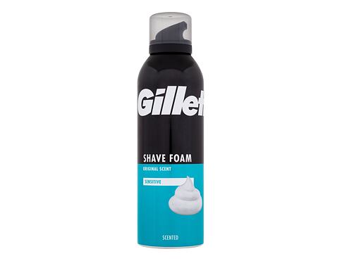 Pěna na holení Gillette Shave Foam Original Scent Sensitive 200 ml