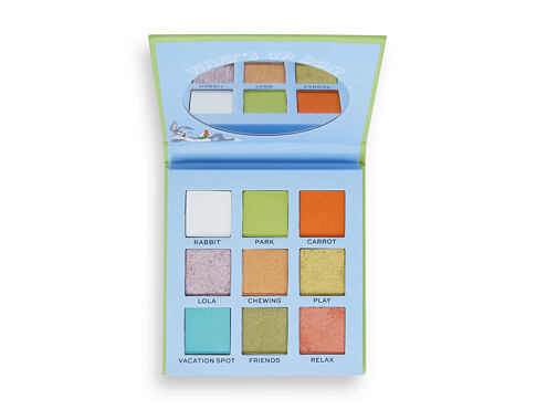 Oční stín I Heart Revolution Looney Tunes Eyeshadow Palette 9 g Bugs