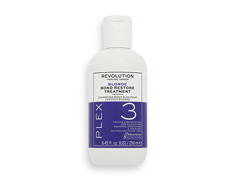 Maska na vlasy Revolution Haircare London Plex 3 Blonde Bond Restore Treatment 250 ml