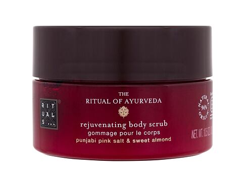 Tělový peeling Rituals The Ritual Of Ayurveda Rejuvenating Body Scrub 300 g poškozený obal