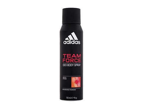 Deodorant Adidas Team Force Deo Body Spray 48H 150 ml poškozený flakon