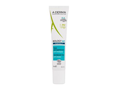 Denní pleťový krém A-Derma Biology AC Perfect Anti-Blemish Fluid 40 ml